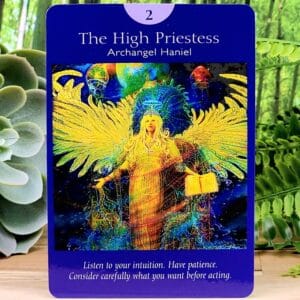 Angel Tarot Cards by Radleigh Valentine - The High Priestess