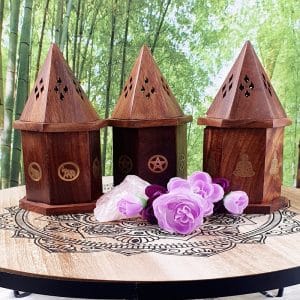 Assorted Wooden Incense Holders