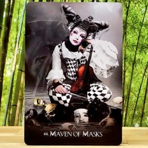 Divine Circus Oracle Cards by Alana Fairchild - Maven of Masks