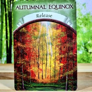 Earth Magic Oracle Cards by Steven Farmer - Autumnal Equinox