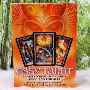 Easy Tarot Boxed Kit by Josephine Ellershaw Front Cover