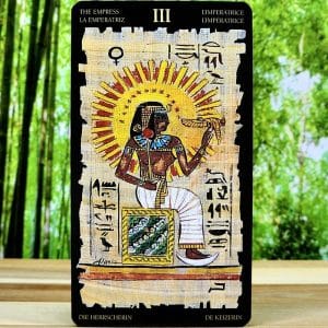 Egyptian Tarot by Silvana Alasia - The Empress