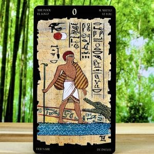 Egyptian Tarot by Silvana Alasia - The Fool