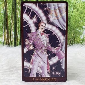 Gay Tarot Deck and Guidebook by Lee Bursten - The Magician