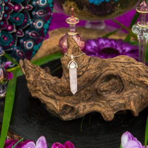 Rose Quartz Point Pendant