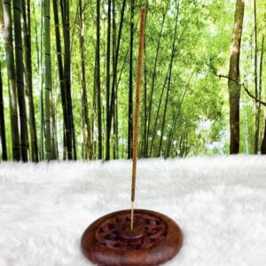 Incense Stick in Wooden Holder