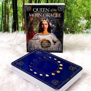 Queen of the Moon Oracle Cards by Stacey Demarco Deck and Guidebook