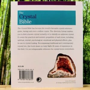 The Crystal Bible by Judy Hall Volume 1 - Back Cover
