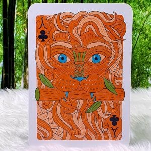 The Illuminated Tarot Divination Cards by Caitlin Keegan - Ace of Clubs - Strength - overcoming desire building trust courage