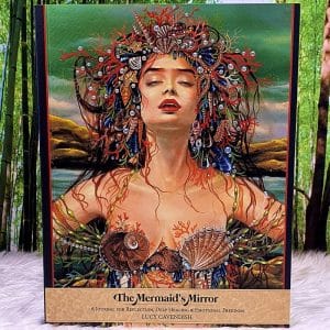 The Mermaids Mirror Reflective Journal by Lucy Cavendish Front Cover