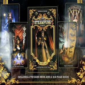 The Steampunk Tarot by Barbara Moore, illustrated by Aly Fell