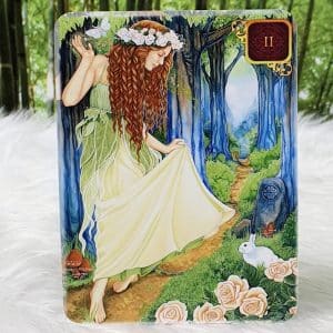 Dreams of Gaia Tarot Pocket Edition by Ravynne Phelan The Maiden