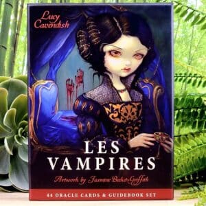 Les Vampires Oracle Cards by Lucy Cavendish - Front Cover