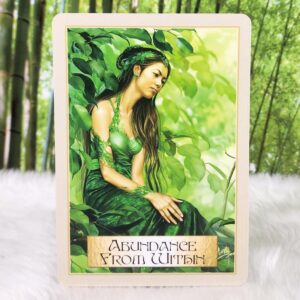 Wisdom of the Golden Path Oracle Cards by Toni Carmine Salerno - Abundance From Within