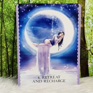 Retreat and Recharge Oracle Card