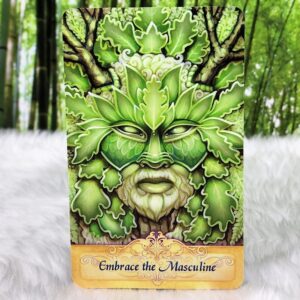 Messenger Oracle Cards and Guidebook by Ravynne Phelan - Embrace the Masculine