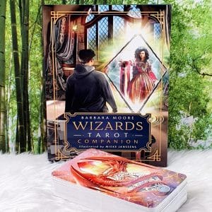 Wizards Tarot Cards by Barbara Moore Deck and Guidebook