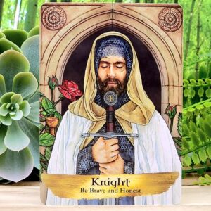 The Knight Oracle Card