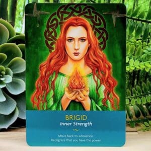 Keepers of the Light Oracle Cards by Kyle Gray - Brigid