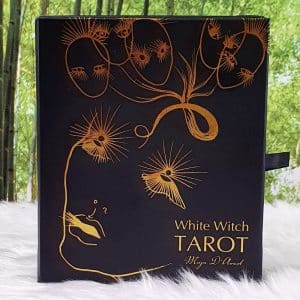 White Witch Tarot Cards by Maja D'Aoust - Front Cover