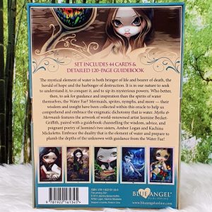 Myths and Mermaids Oracle Cards by Jasmine Becket-Griffith - Back Cover