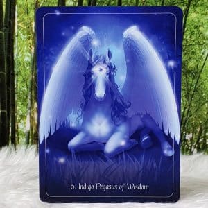 Indigo Pegasus of Wisdom