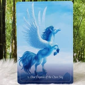 Blue Pegasus of the Open Sky