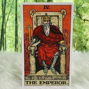 RWS Tarot by Pamela Colman Smith Centenary Edition The Emperor