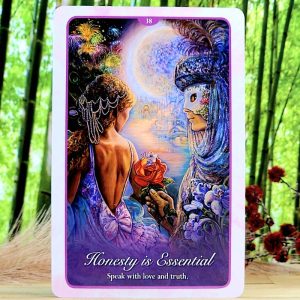 Whispers of Love Oracle Cards by Angela Hartfield - Honesty is Essential