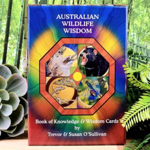 Australian Wildlife Wisdom Oracle Cards by Trevor & Susan O'Sullivan - Front Cover