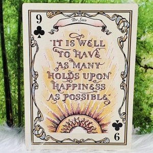 The Sun and Positivity Card