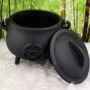 Cast Iron Pentacle Cauldron