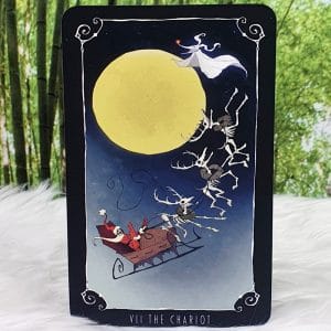 Tim Burtons The Nightmare Before Christmas Tarot Deck by Minerva Siegel The Chariot