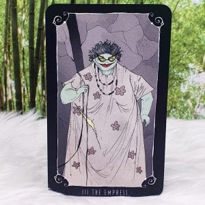 Tim Burtons The Nightmare Before Christmas Tarot Deck by Minerva Siegel The Empress