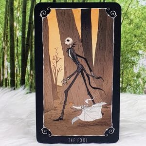 Tim Burtons The Nightmare Before Christmas Tarot Deck by Minerva Siegel The Fool