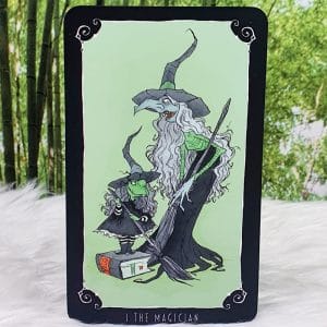 Tim Burtons The Nightmare Before Christmas Tarot Deck by Minerva Siegel The Magician