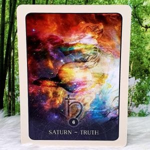 Black Moon Astrology Cards by Susan Sheppard Saturn-Truth