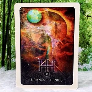 Black Moon Astrology Cards by Susan Sheppard Uranus-Genius