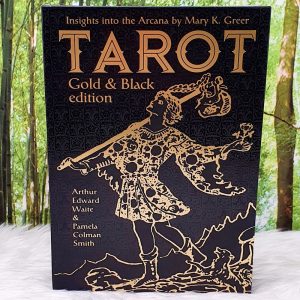 Tarot Gold and Black by Arthur Edward Waite & Pamela Colman Smith Front Cover