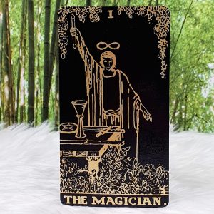 Tarot Gold and Black by Arthur Edward Waite & Pamela Colman Smith The Magician