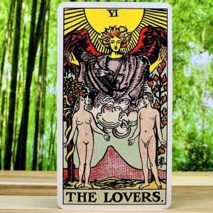 Tarot Original 1909 Tarot Cards by Pamela Colman-Smith - The Lovers