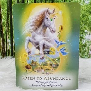 The Magic of Unicorns Oracle by Diana Cooper Open to Abundance