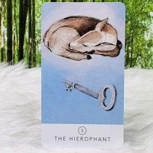 White Sage Tarot By Theresa Hutch The Hierophant