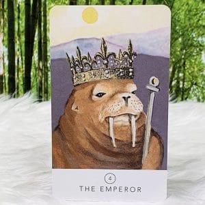 White Sage Tarot by Theresa Hutch The Emperor