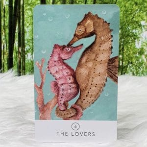 White Sage Tarot by Theresa Hutch The Lovers