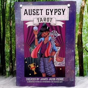 Auset Gypsy Tarot by James Jacob Pierri Front Cover