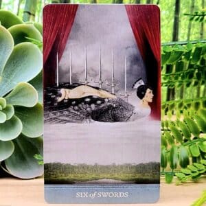 The Six of Swords Card