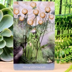 The Ten of Pentacles Card