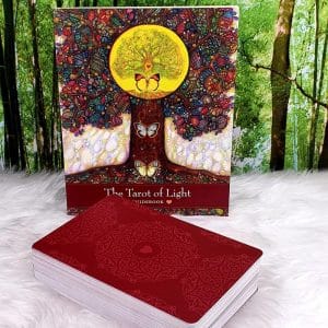 The Tarot of Light Tarot Cards by Denise Jarvie and Toni Carmine Salerno Deck and Guidebook