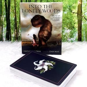 Into the Lonely Woods Oracle Cards by Lucy Cavendish Deck and Guidebook